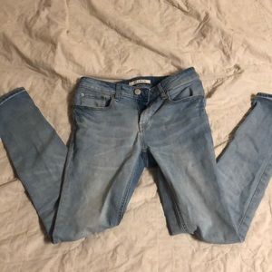 PacSun 28x30 whitewash jeans